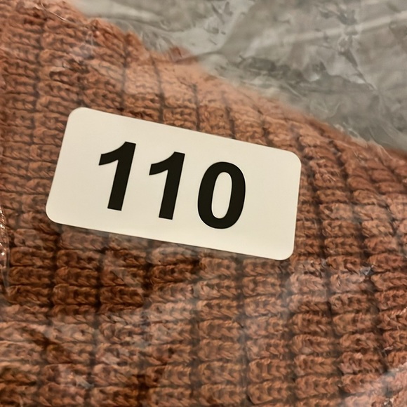 Gimmick by BKE Bodysuit XL Copper Rust Boho Knitted Sweater Cochet Comfy - Picture 16 of 16